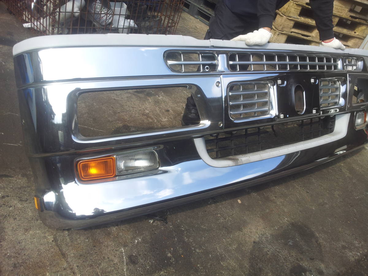 ISUZU ファイブスター ギガ 純正 メッキ フロントバンパー いすゞ