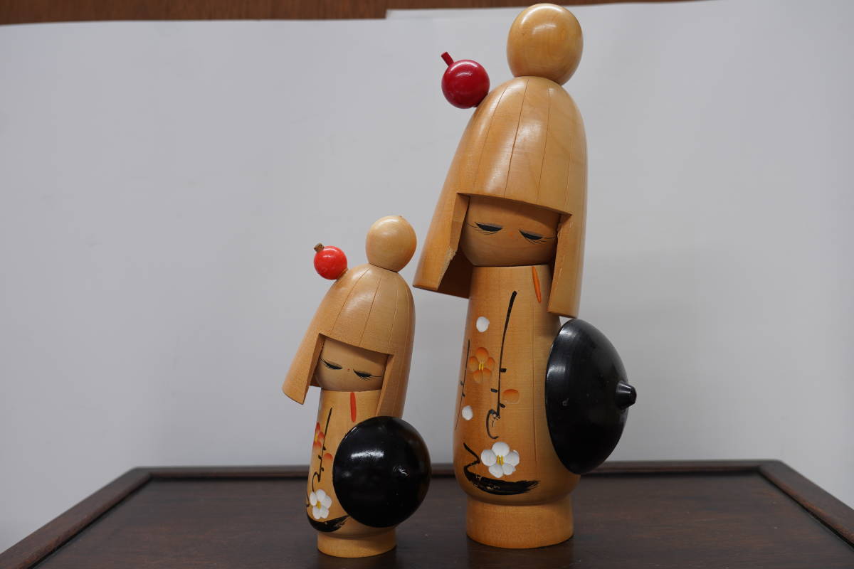 3F 【昭和レトロ】創作こけし 創作人形 郷土玩具 ビンテージ インテリア 置物 ☆昭和レトロ 創作こけし 近代こけし まとめて12点 郷土玩具 日本人形