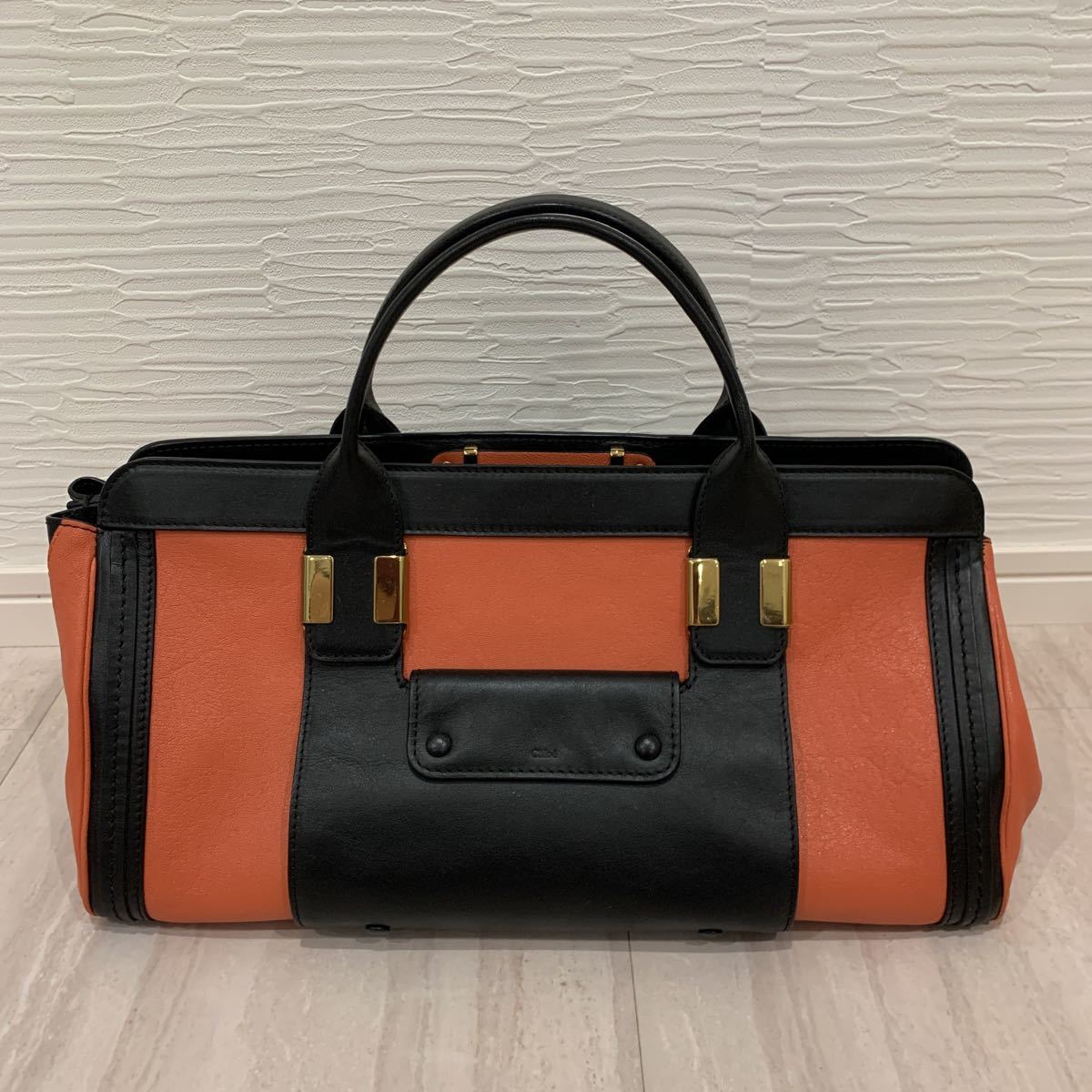 クロエ Chloe ハンドバッグ ゴールド金具 レザー ・ パディントン 