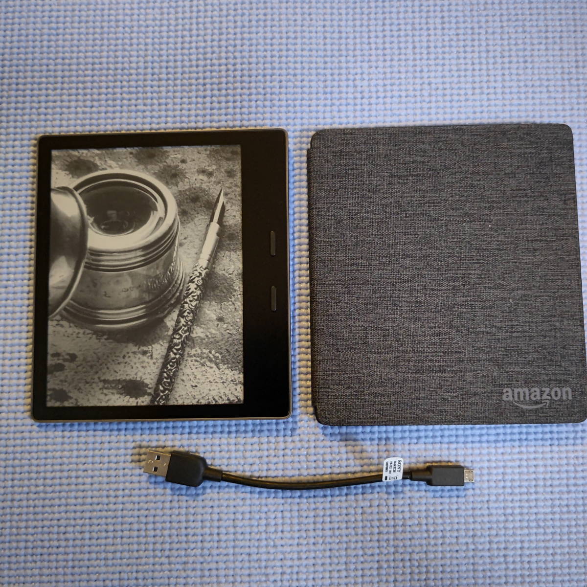 Amazon Kindle Oasis 第10世代／32GB／広告なし版／純正カバー付き