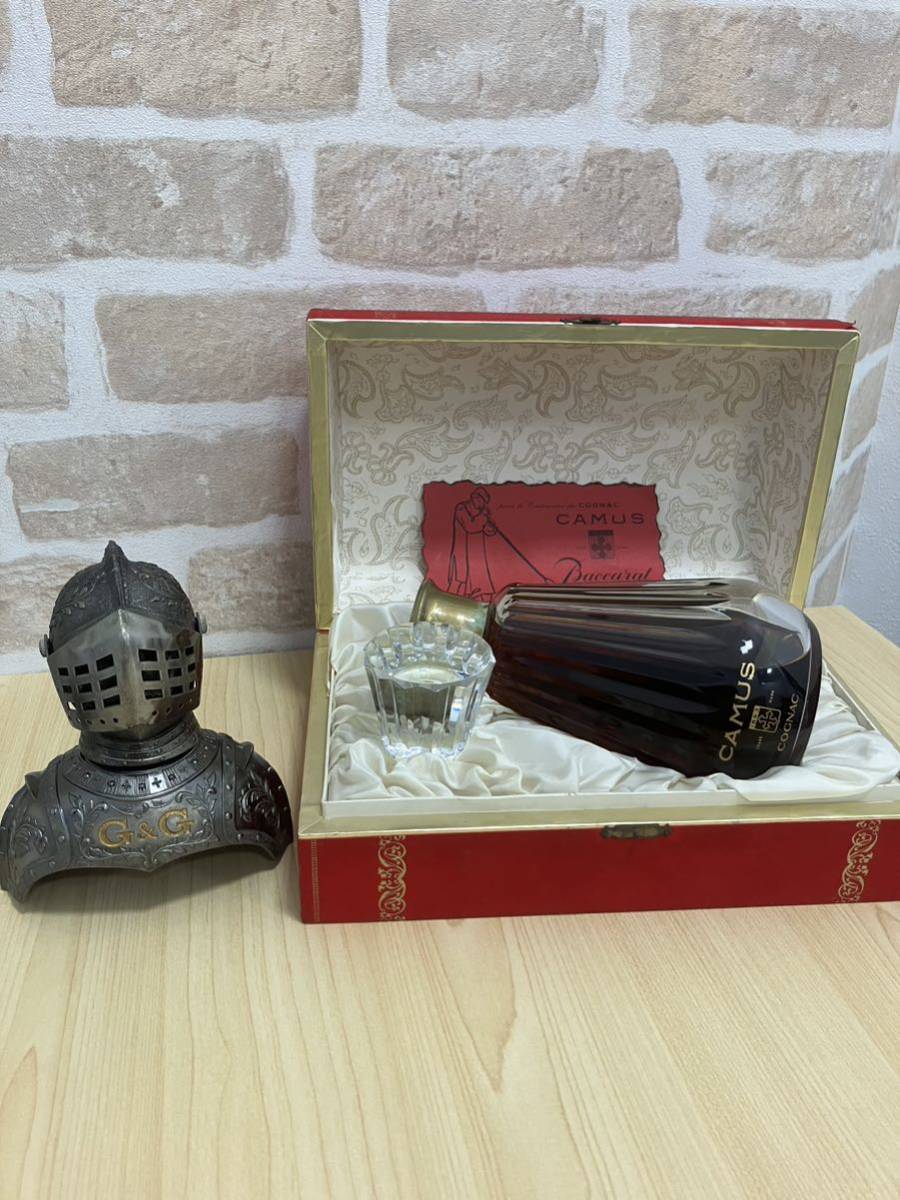 カミュ カラフェ 700ml バカラ CAMUS コニャック ブランデー バカラ