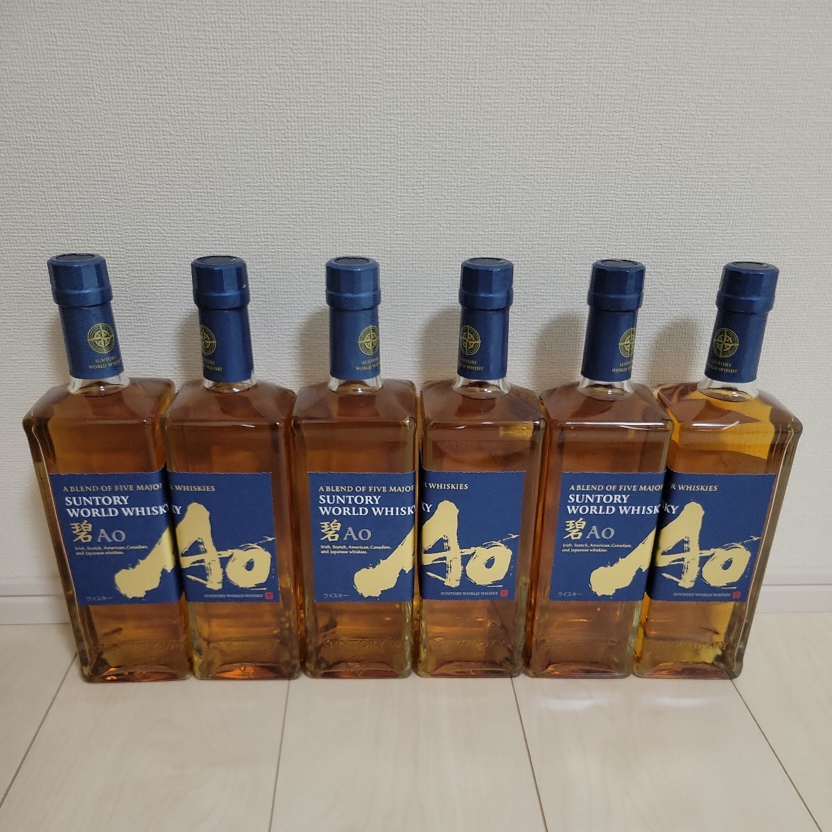 SUNTORY サントリー 碧 AO ウイスキー 6本セット まとめ売り 700ml 43