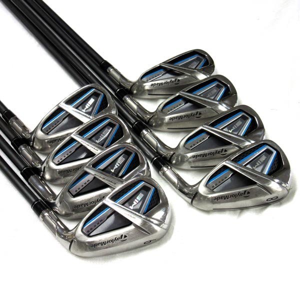 Taylormade/テーラーメイド SIM MAX OS 5~9・P・A・S アイアン ゴルフクラブ 8本セット