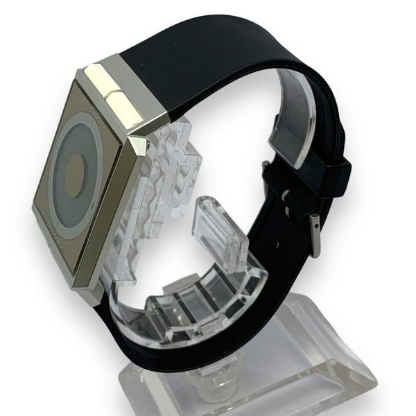 希少カシオFS-02 フィルムウォッチメンズ腕時計中古クオーツ稼働品