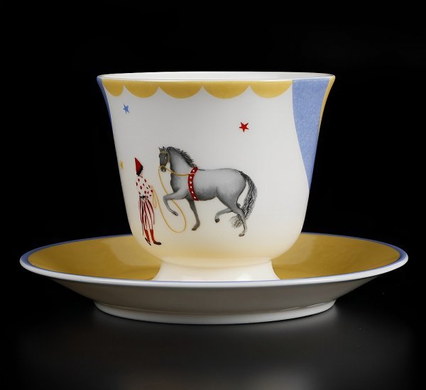 ■HERMES エルメス CIRCUS サーカス カップ＆ソーサー■