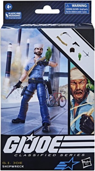 ハズブロ G.I.ジョー シップレック フィギュア Hasbro G.I.JOE クラシファイドシリーズ