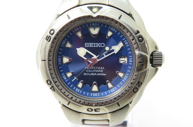 1円～【電池切れ ジャンク扱い】SEIKO セイコー パーペチュアル
