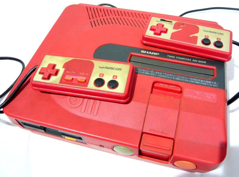 1000円スタート ファミコン 本体 SHARP シャープ TWIN FAMICOM AN-500R