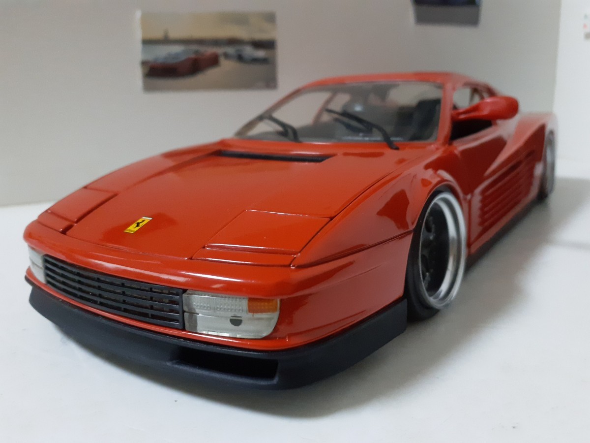 高品質，HOT ホットウィール 1/18 フェラーリ テスタロッサ ホイール交換カスタム品(乗用車)｜売買されたオークション情報、yahooの商品情報をアーカイブ公開 - オークファン 乗用車