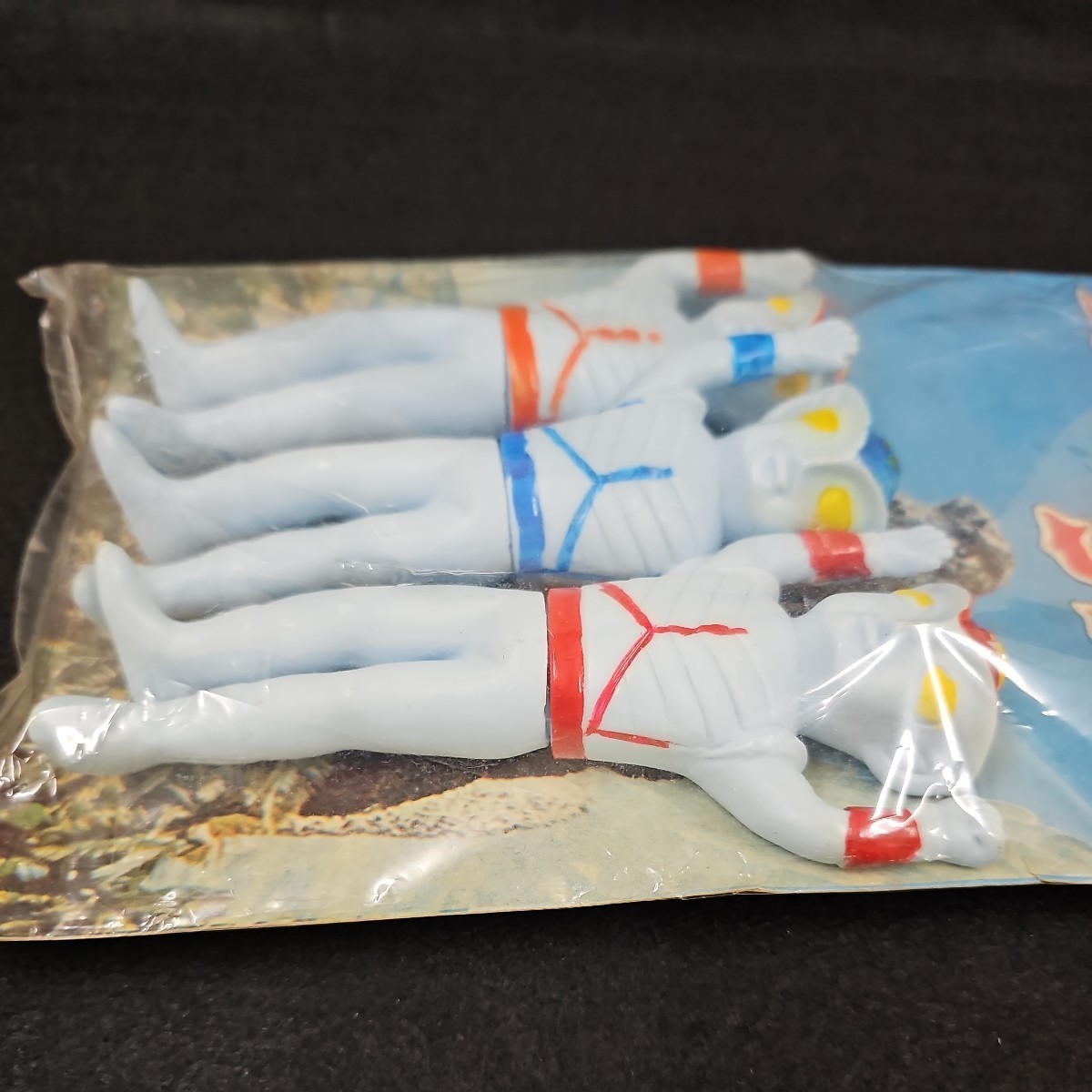 デッドストック トリプルファイター パチ ソフビ 当時物 宇宙怪獣 