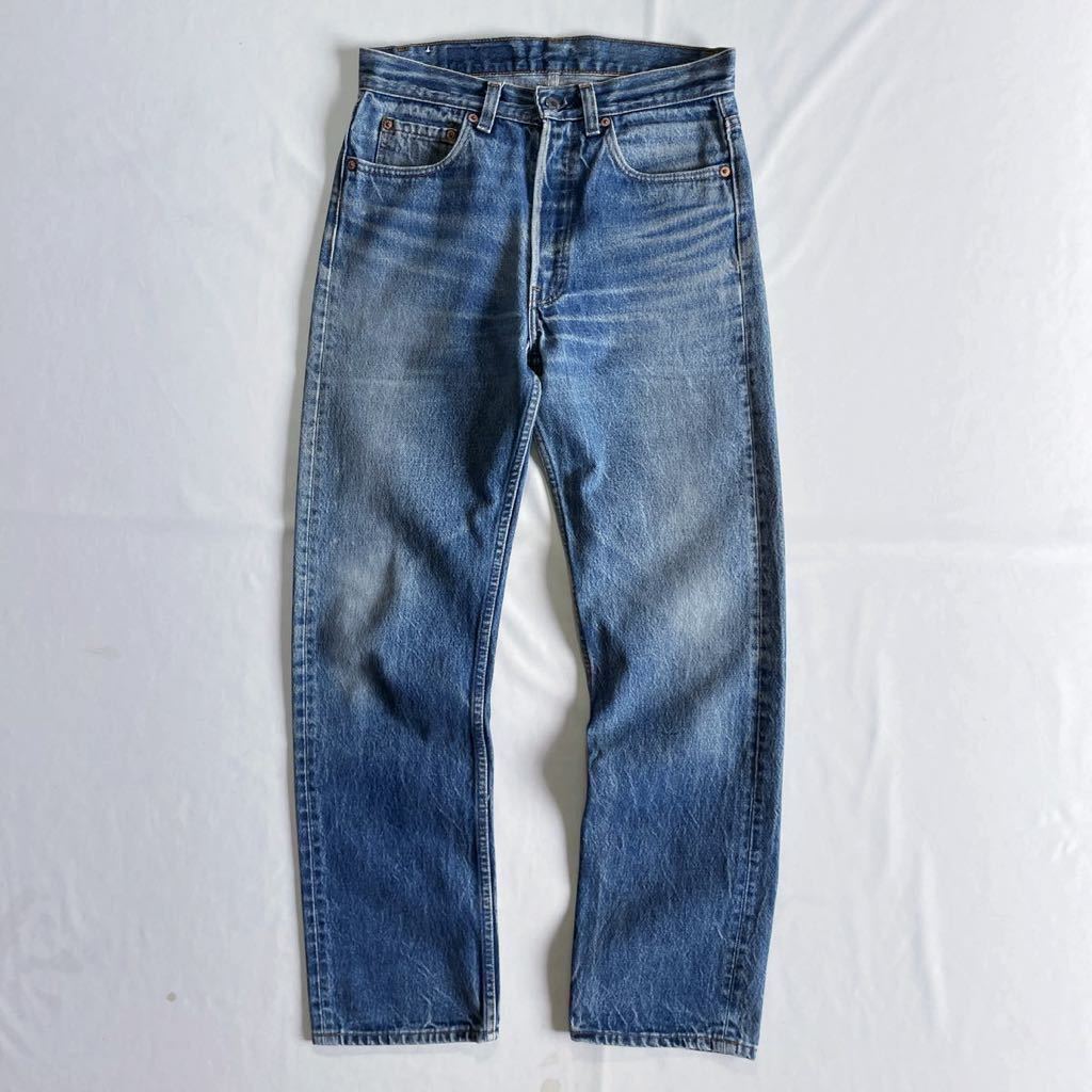 ヒゲ美色☆良好 80s USA製 Levis 501 W30L33 ビンテージ リーバイス