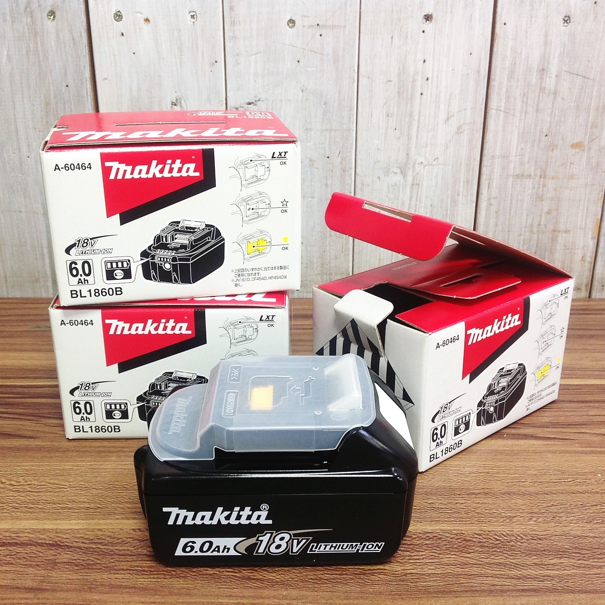 RH-6345】未使用 makita マキタ 純正 18V 6.0Ah リチウムイオン