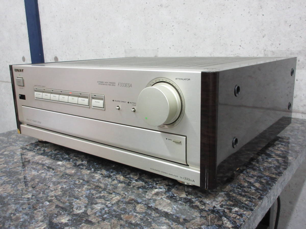  ジャンク品 SONY プリメインアンプ TA-F333ESA ソニー(ソニー)｜売買されたオークション情報、yahooの商品情報をアーカイブ公開 - オークファン ソニー