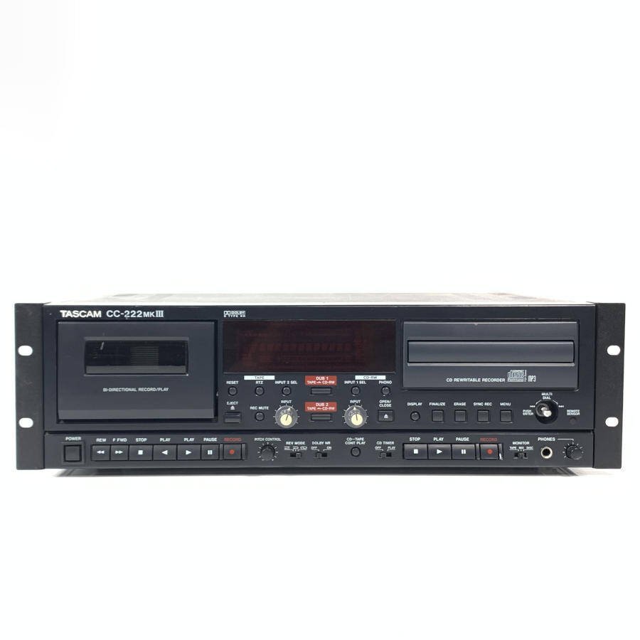 TASCAM タスカム 業務用CDカセットレコーダー | オーディオ機器 CC
