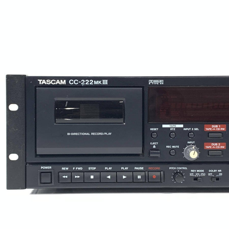 TASCAM タスカム 業務用CDカセットレコーダー | オーディオ機器 CC