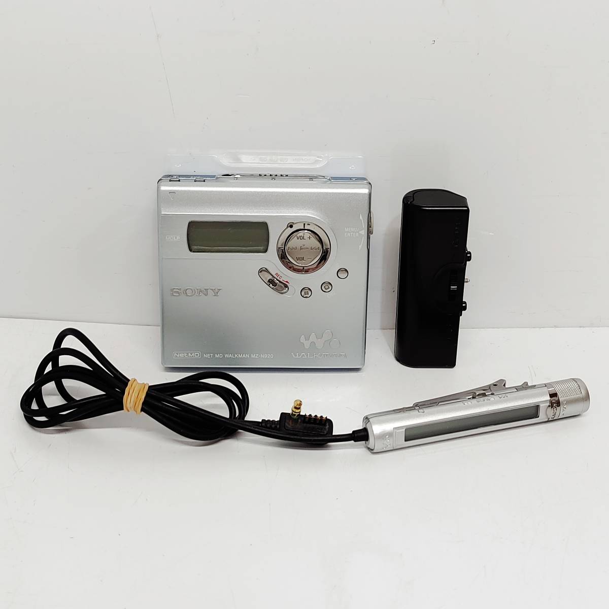 ○ソニー MZ-N920 MDウォークマン SONY リモコン付き WALKMAN