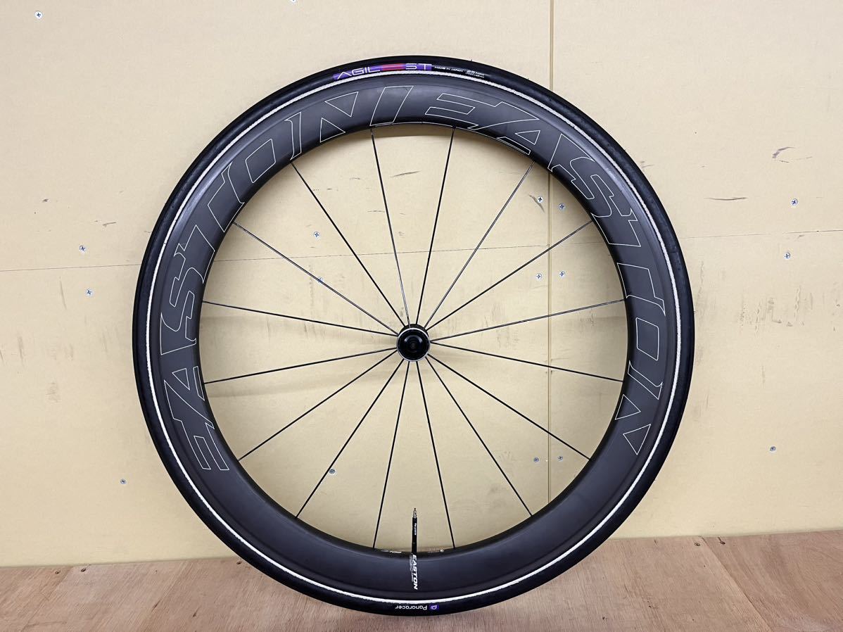 EASTON EC90 AERO 55 カーボン 前後セット チューブレスレディ