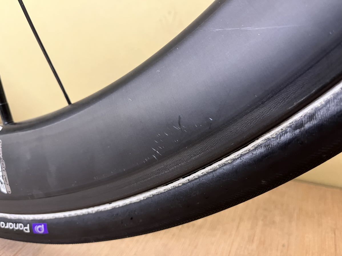 EASTON EC90 AERO 55 カーボン 前後セット チューブレスレディ