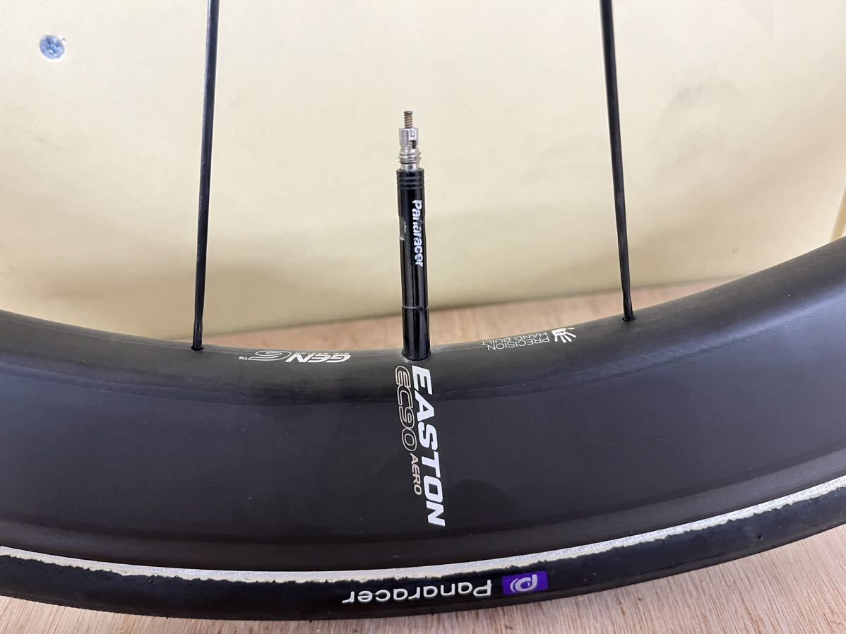 EASTON EC90 AERO 55 カーボン 前後セット チューブレスレディ