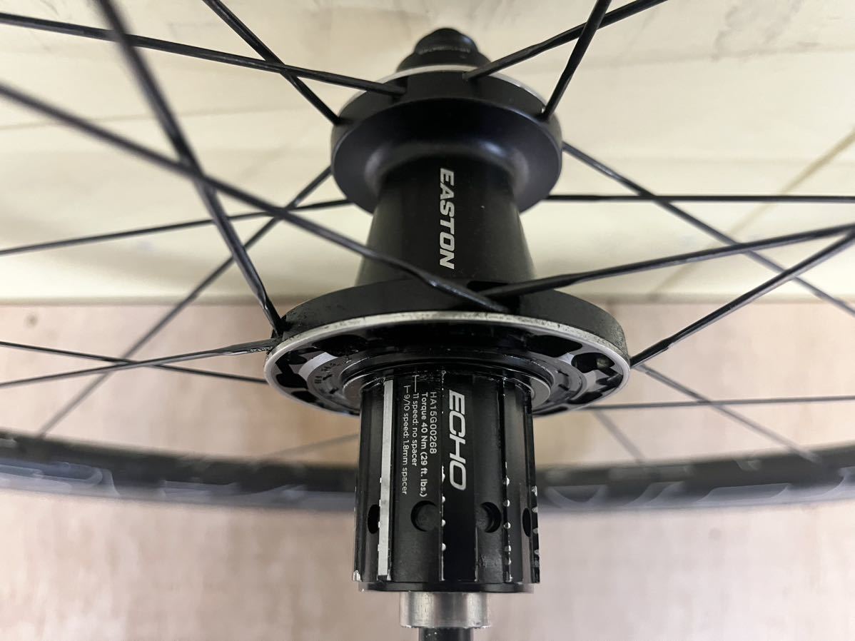 EASTON EC90 AERO 55 カーボン 前後セット チューブレスレディ