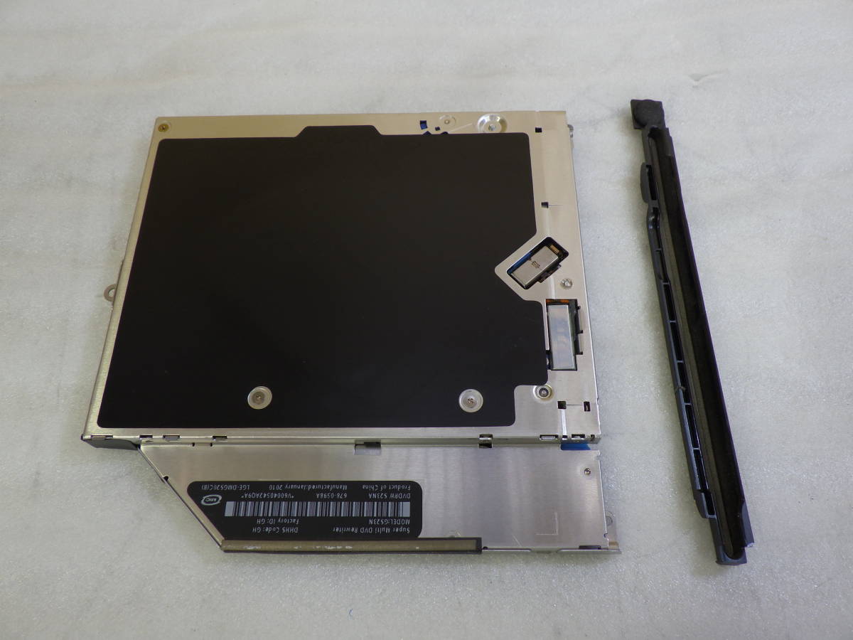 Hitachi GS23N SATA スロットイン型 DVDドライブ MacBook Pro A1278 Mid2009 内臓ドライブ 動作品保証#TC00410