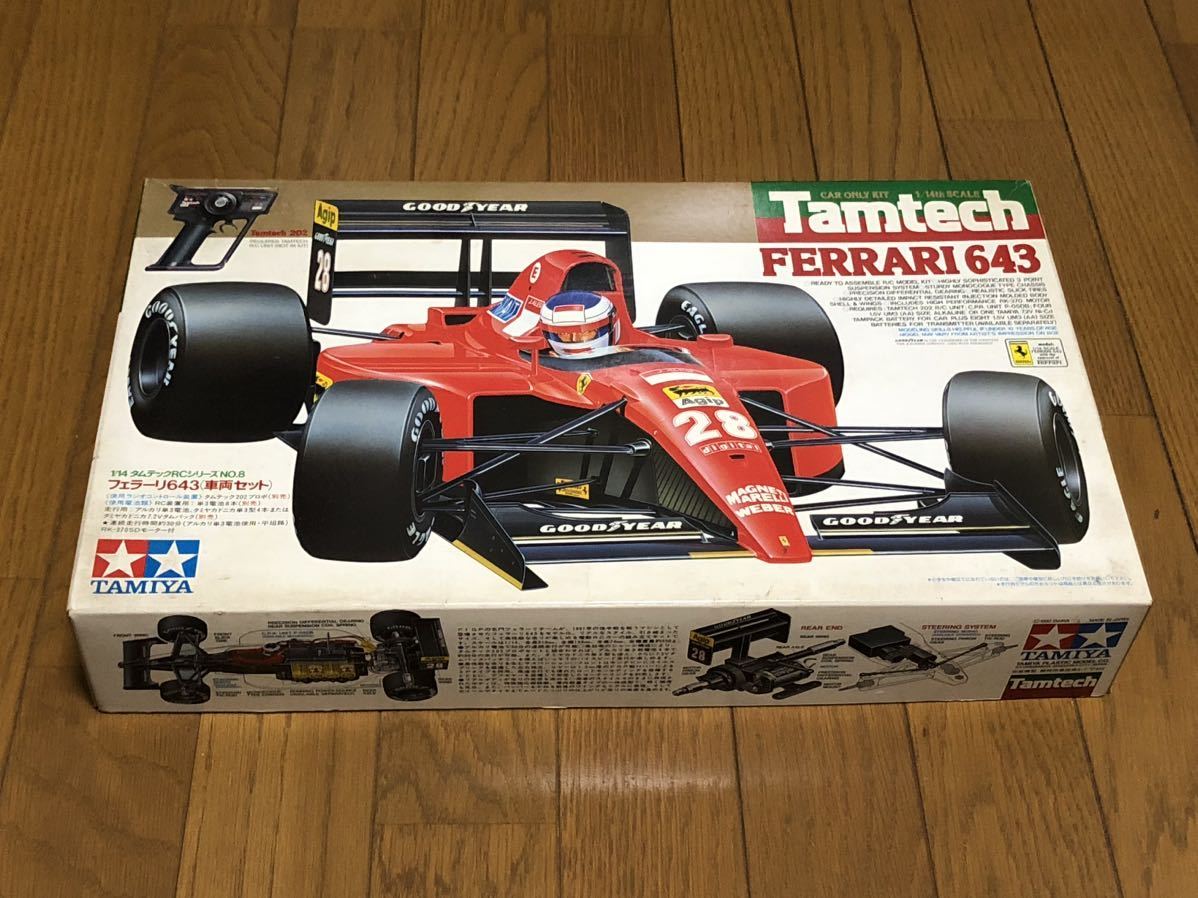 ◇タミヤTAMIYA 『タムテック F-1 フェラーリ643』未組立品 Tamtech 