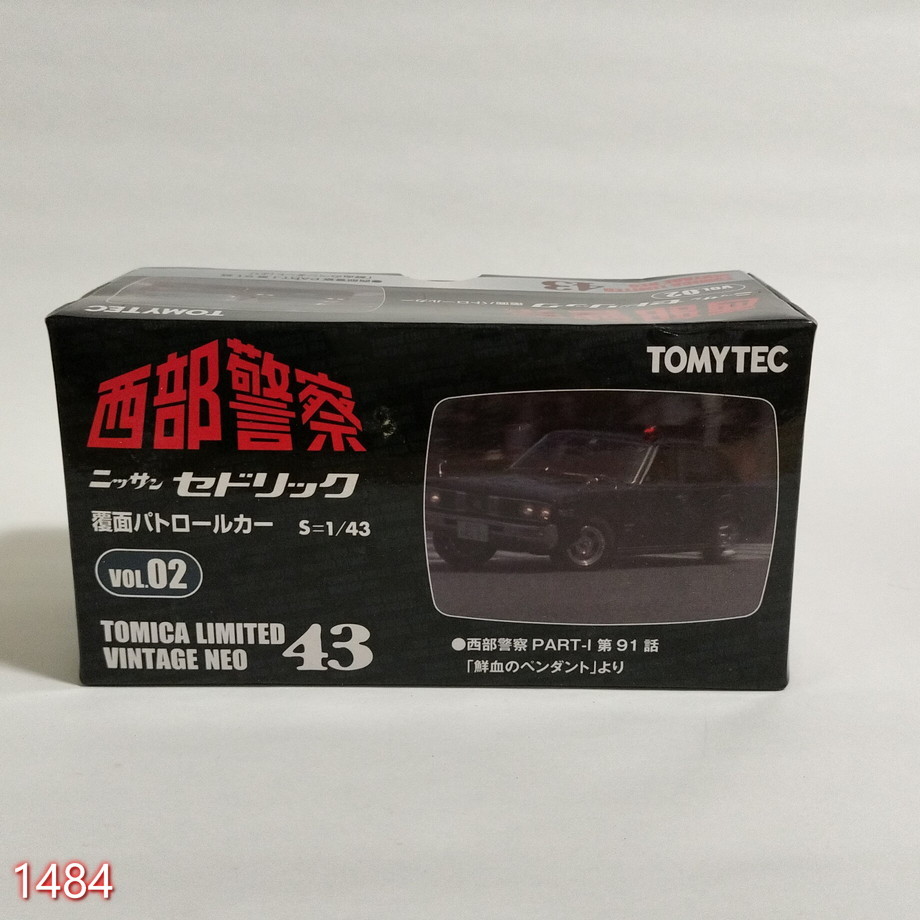 ミニカー 1/43 LV-N43 西部警察02 日産セドリック パトロールカー 「西部警察×トミカリミテッドヴィンテージNEO」 [273325] 管:1484 [32]