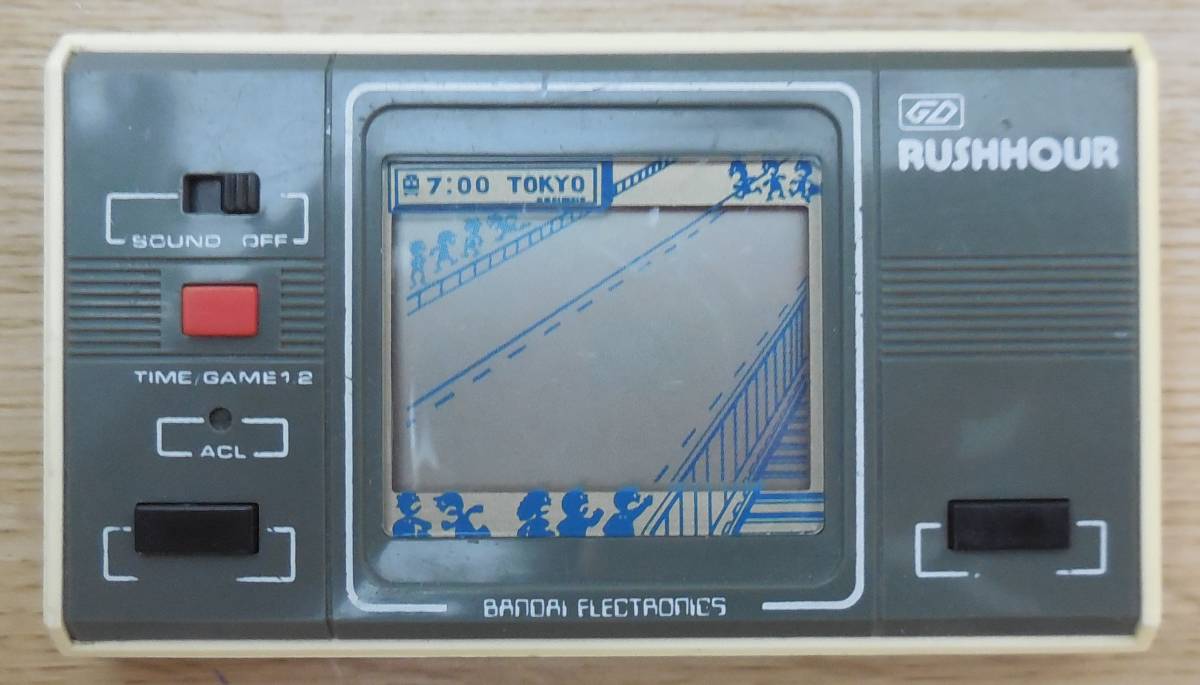 ラッシュアワー バンダイ ゲームウォッチ 希少 LCD バンダイ ゲーム