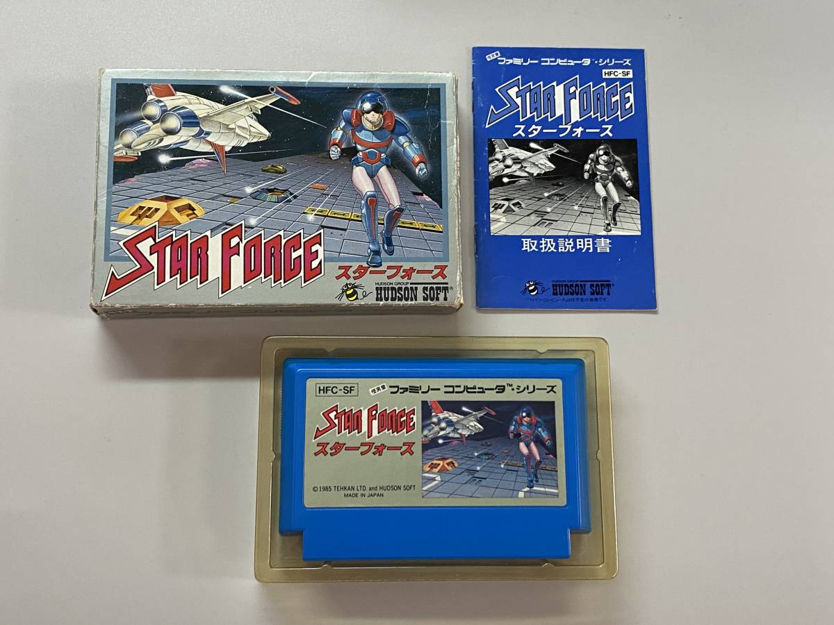 FC スターフォース　箱説付き　珍品　レア　ファミコン 