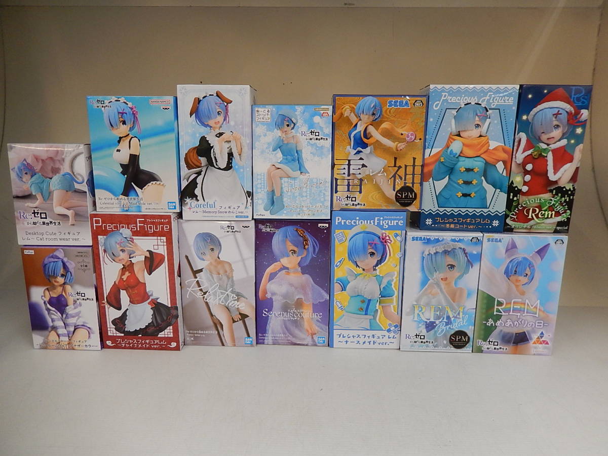 Re:ゼロから始める異世界生活 レム プライズ系フィギュア14点セット(コミック、アニメ)｜売買されたオークション情報、yahooの商品情報をアーカイブ公開 - オークファン その他