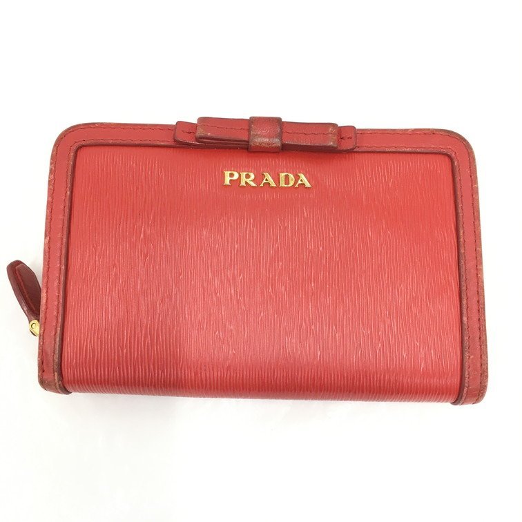 PRADA　プラダ　二つ折り財布　236【BIAR6021】