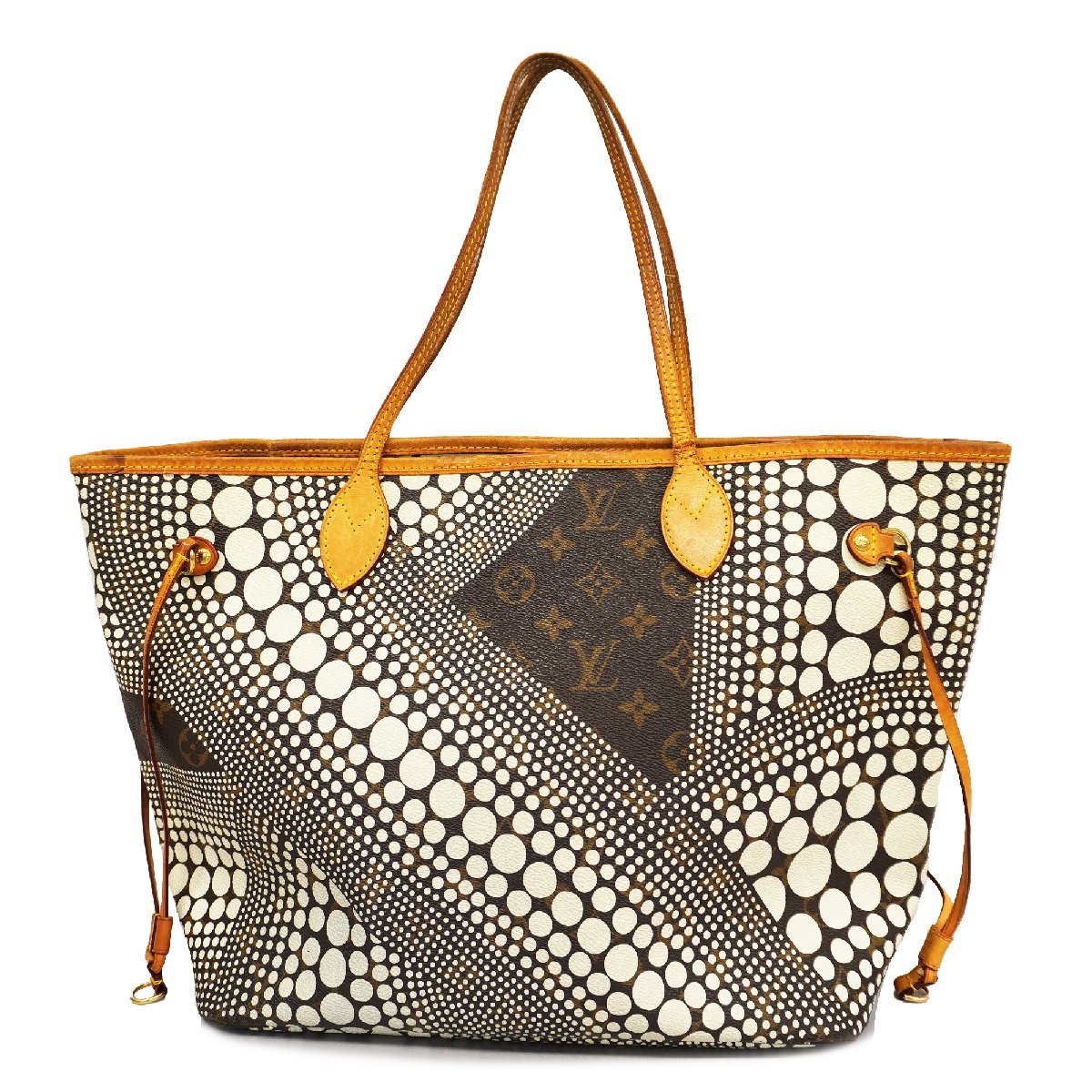 ヴィトン モノグラム ルイ LOUIS VUITTON ネヴァーフル 草間彌生 
