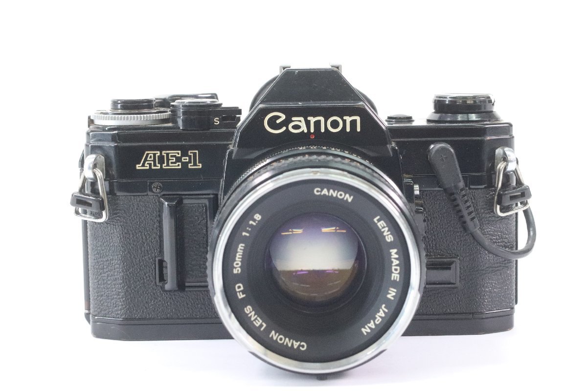 キャノンAE-1（フィルムカメラ）、レンズ3個 Canon キャノン AE-1