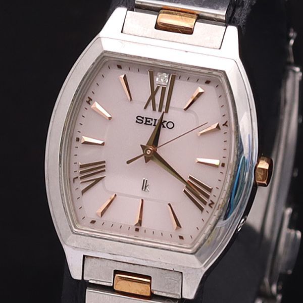 ルキア 3B51-0AM0 電波ソーラー 良品 動作OKSEIKO 限定SEIKO 1円