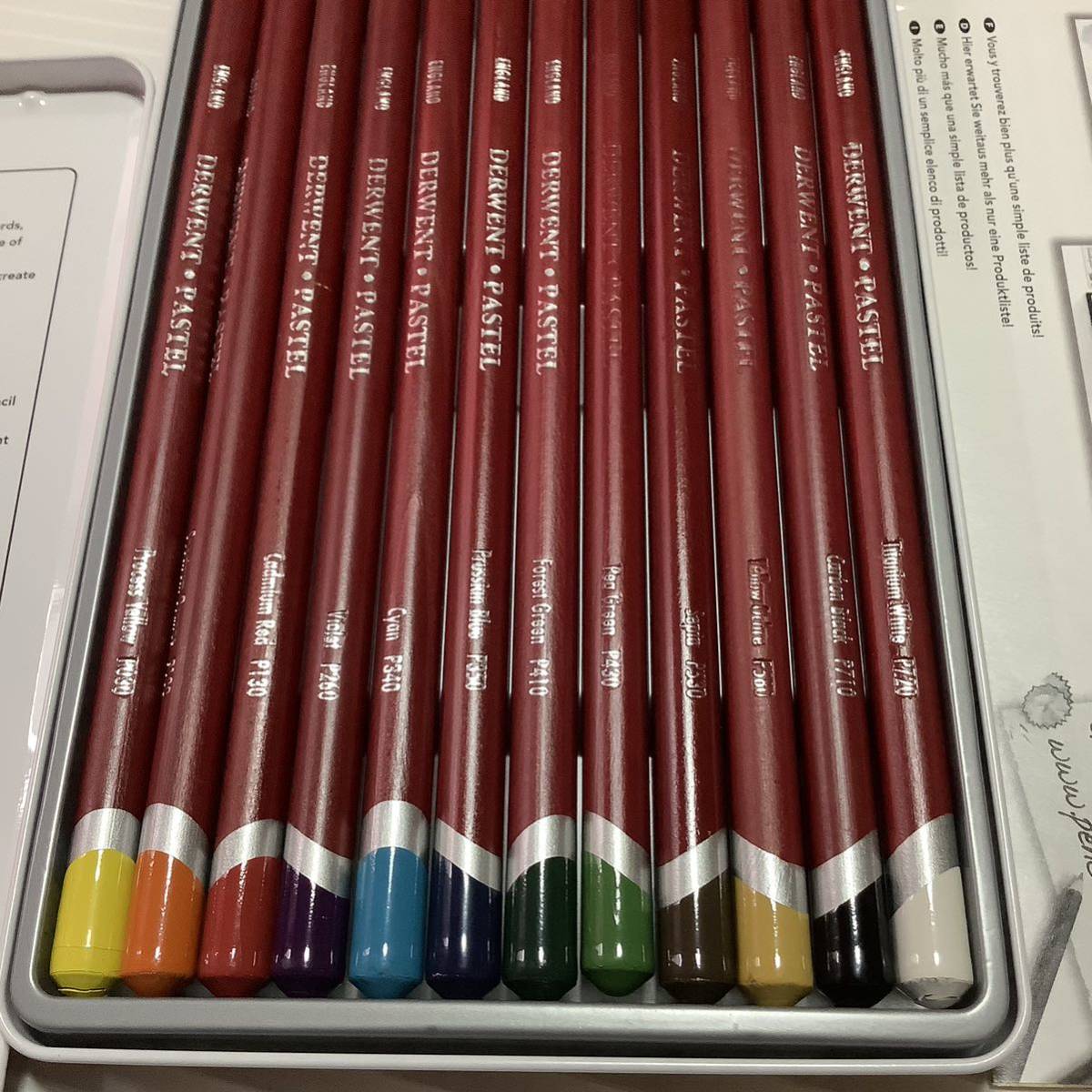 Derwent ダーウェント パステルペンシル 90色セット Derwent