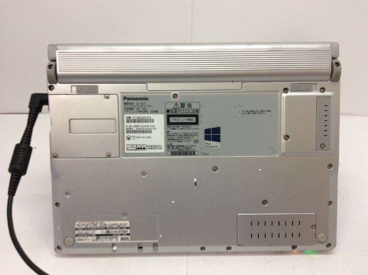 Panasonic CF-SX3JDHCS Intel Core i5-4310U メモリ4.1GB HDD320.07GB