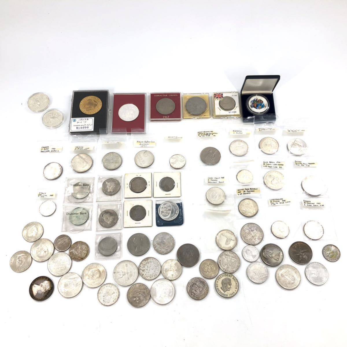 2026年最新Yahoo!オークション 『外貨△記念硬貨△大量セット』LB-446 古銭 ヨーロッパ ドイツ イギリス アメリカ カナダ 貨幣 コイン  メダル まとめ アンティーク -外国コイン大量の中古品・新品・未