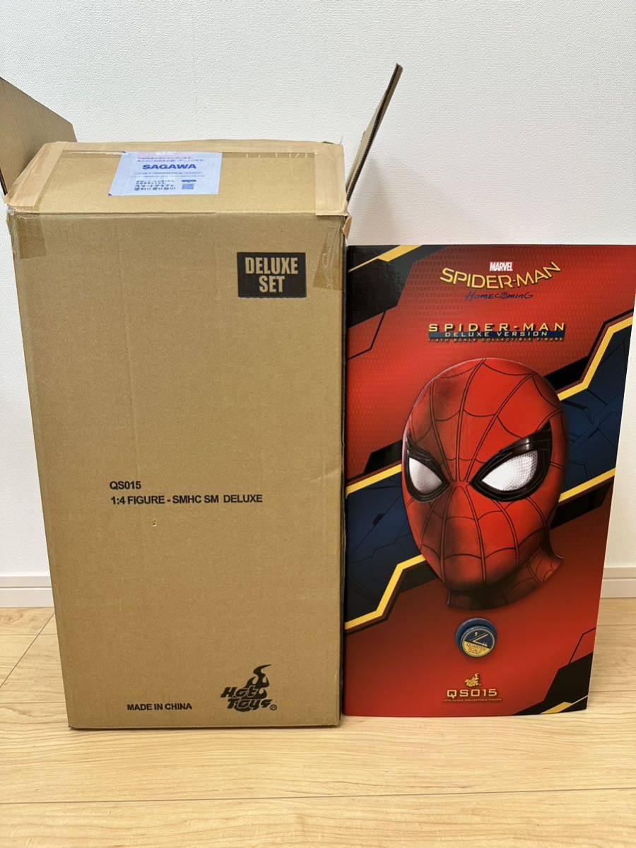 ホットトイズ スパイダーマン クォータースケール 1/4 デラックス版 美