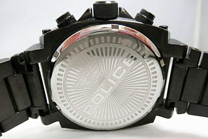 POLICE ポリス 腕時計 PL.15472JSB/13M ブラック ステンレス クォーツ 