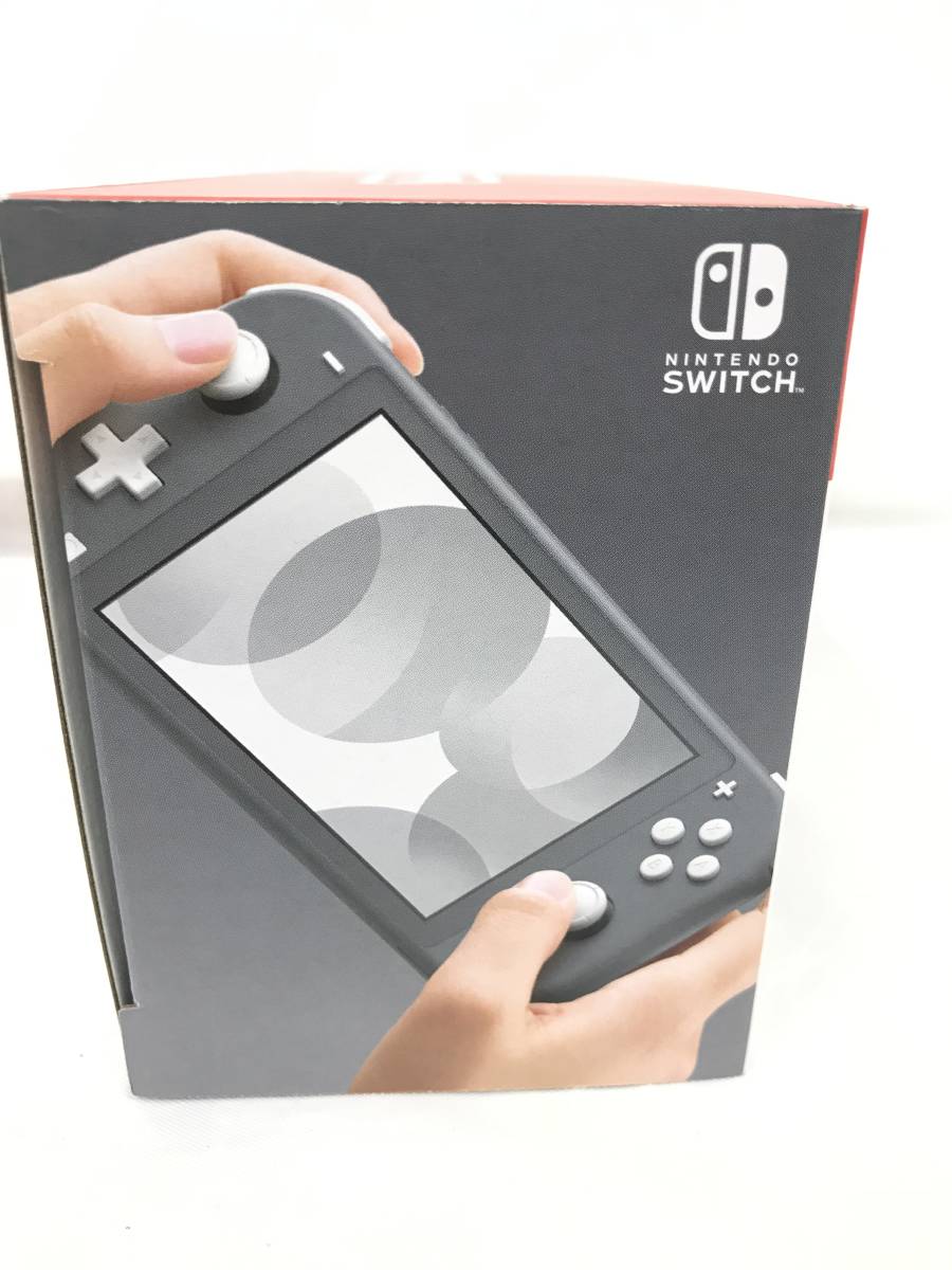 □未使用品【NintendoSwitchLite/グレー/ニンテンドースイッチライト