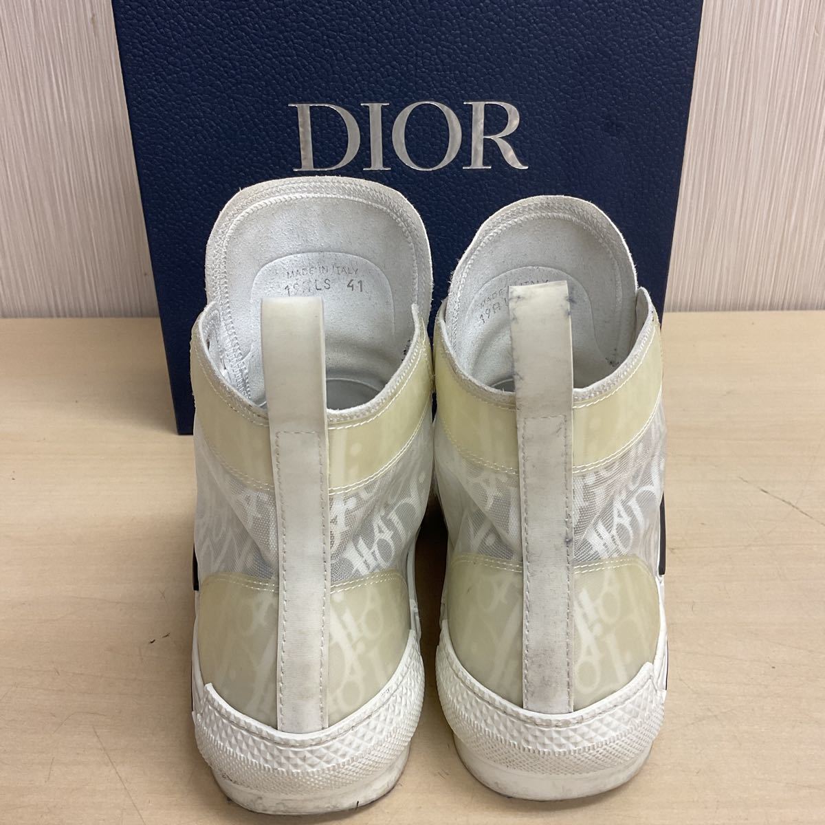 HT29-80 DIOR ディオール スニーカー ハイカットスニーカー B23 HT 