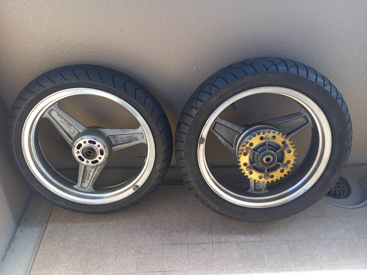 ゼファー750 純正ホイール前後セット ゼファー750 ホイール 前後セット 