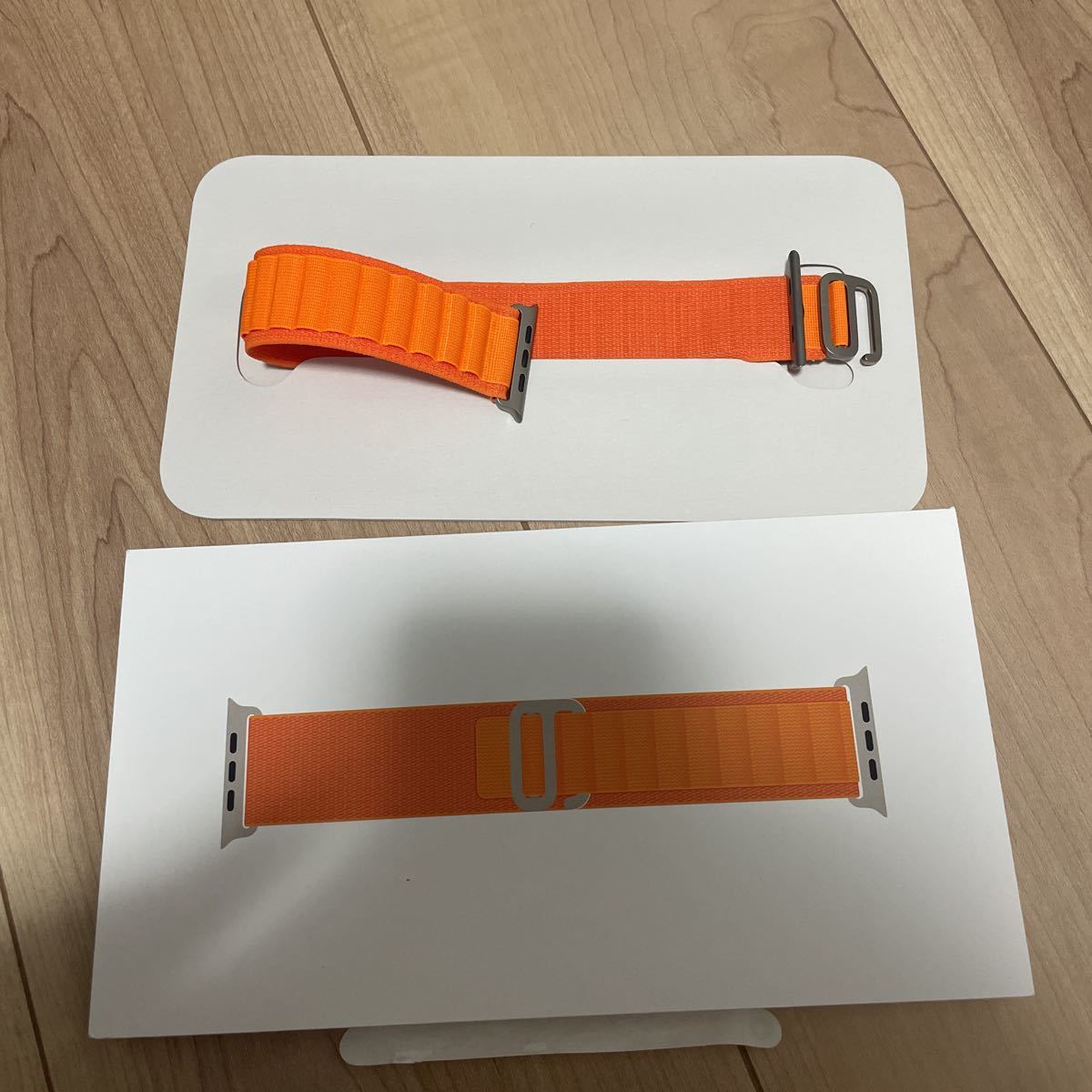 送料無料，大人気 Apple Watch ultra 純正バンド 純正品 アルパインループ オレンジ Lサイズ(アクセサリー)｜売買されたオークション情報、yahooの商品情報をアーカイブ公開 - オークファン アクセサリー