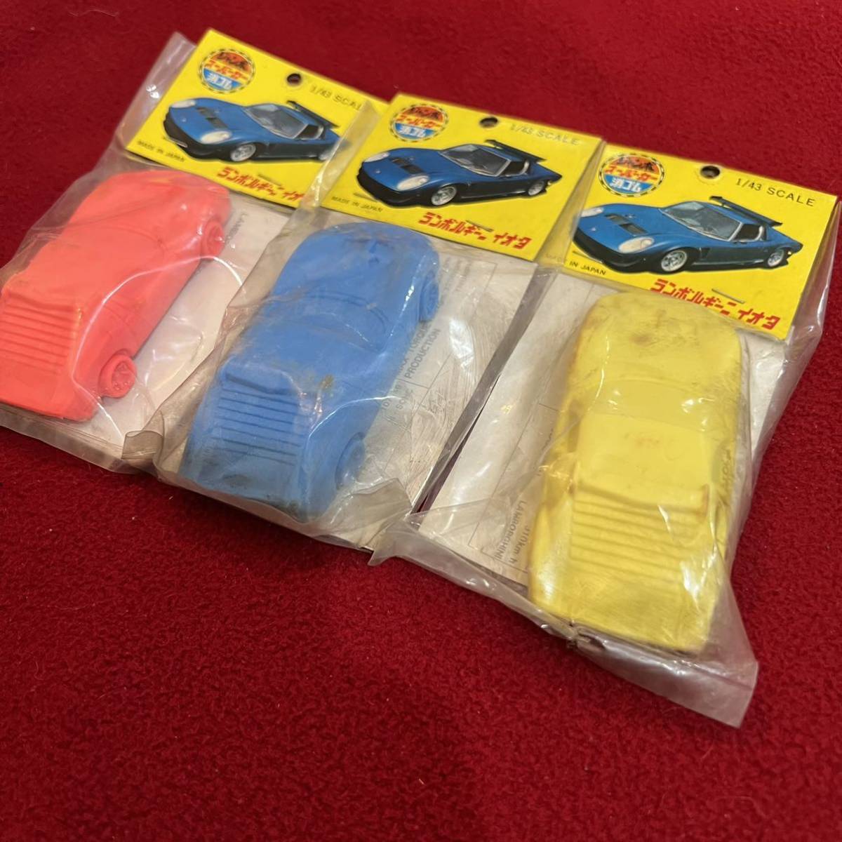 ランボルギーニイオタ ジャンボスーパーカー消しゴム｜ランボルギーニ