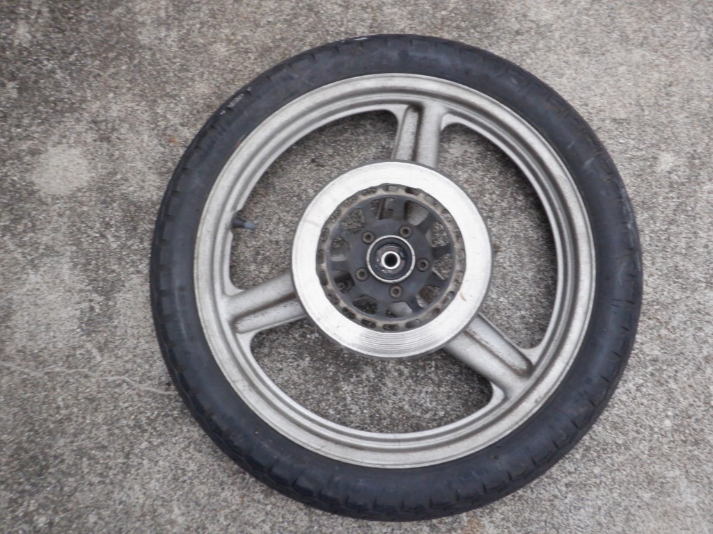 CB125T JC06 純正フロントホイール ディスク付き！ C ホンダCB125T