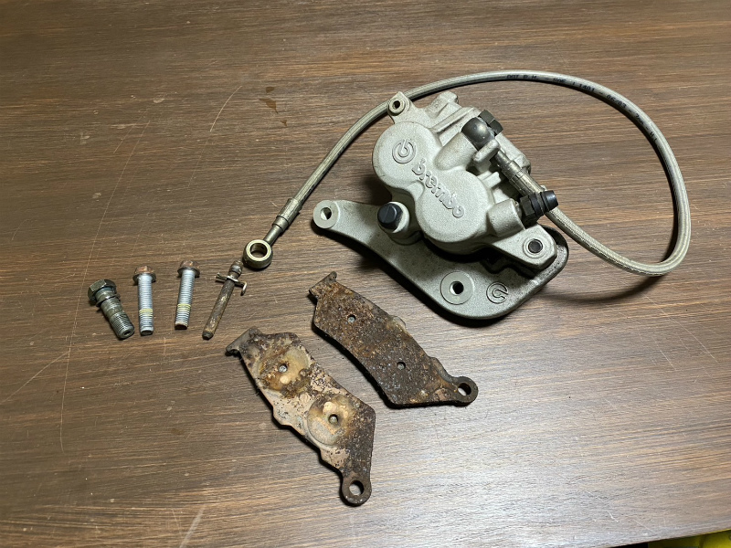 1円～ ブレンボ 片押しキャリパー ピッチ95mm brembo 参考ホンダ