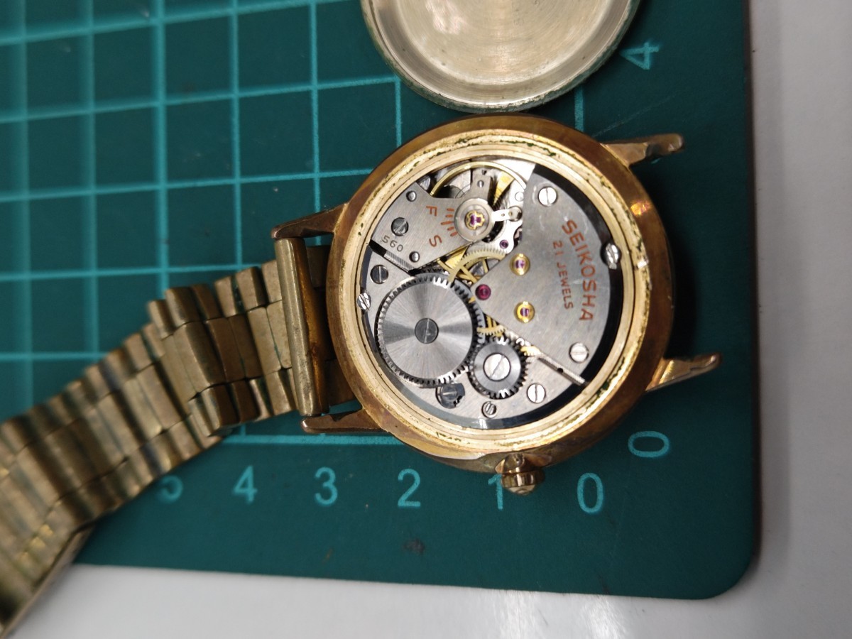 不動ジャンク◇Seiko セイコー Crown クラウン 560 手巻き 腕時計 