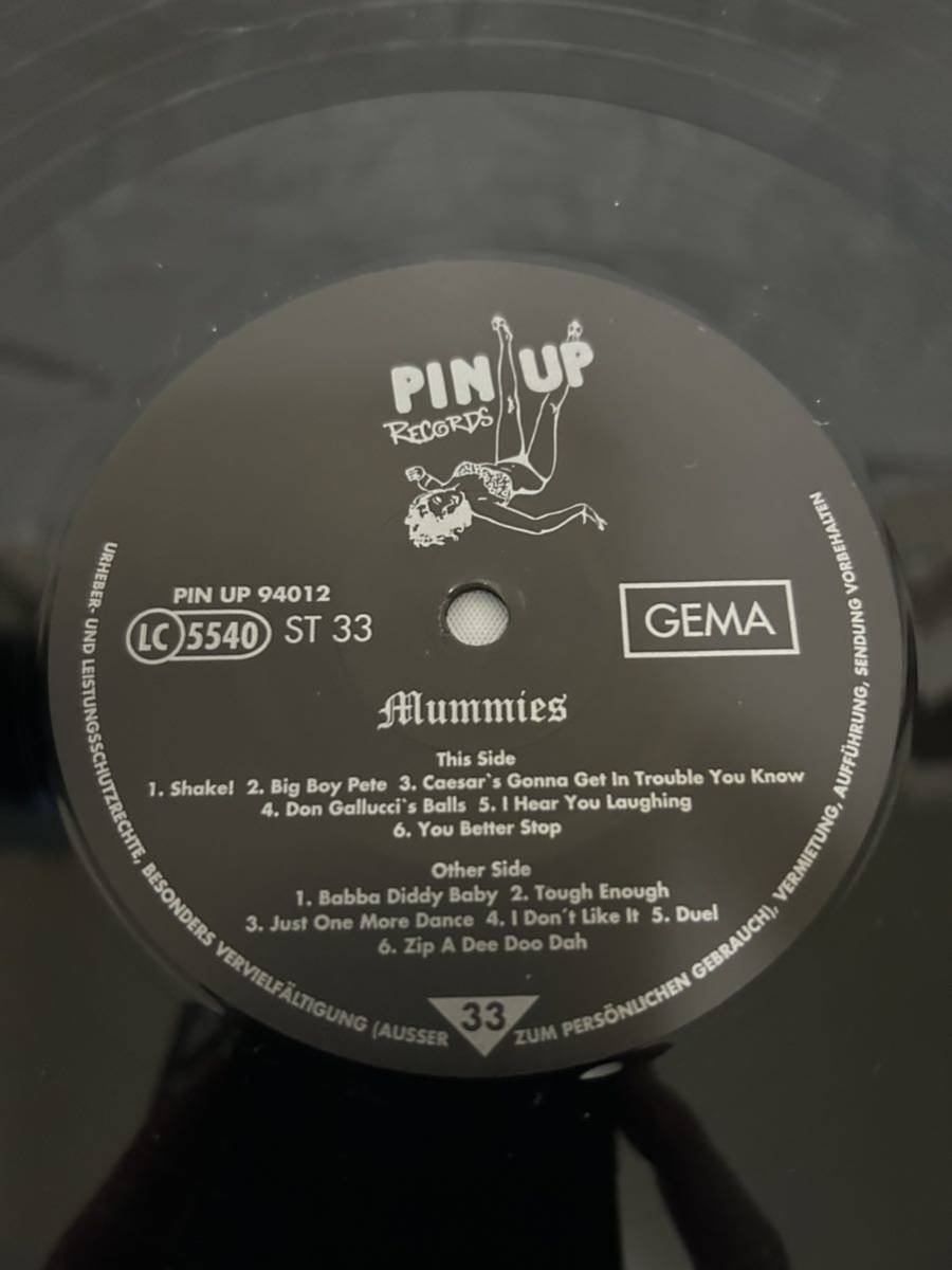 初回限定版です ◎M378◎LP レコード The Mummies/Party At Steve's House/PIN UP