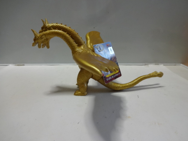 マルサン キングギドラ ソフビ 1998 東宝｜ゴジラ、怪獣