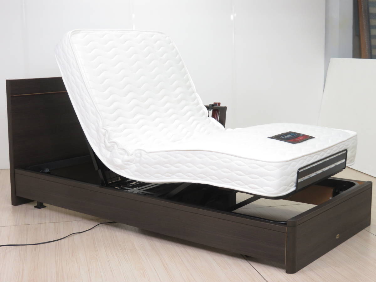 シモンズ SIMMONS 2モーター 電動ベッド シングル 【美品】 SIMMONS